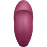 Satisfyer - Tap & Climax 1 Vibrateur Lay-On Rouge